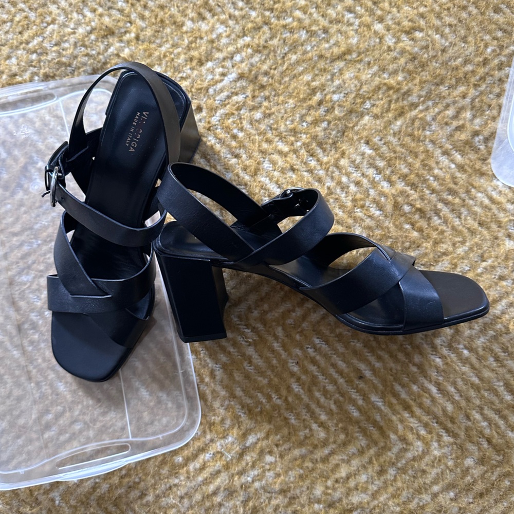 Via Spiga strapped heels